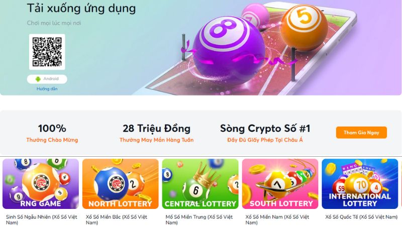 Xổ số BK8 - Quay số hồi hộp với phần thưởng cực khủng - subida