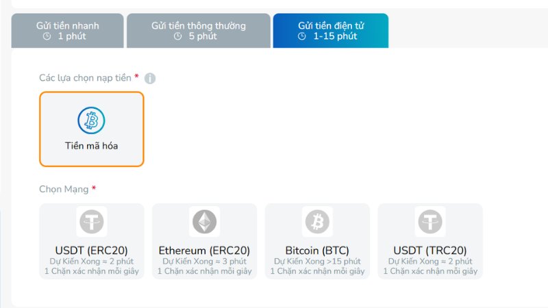 Cách nạp tiền BK8 an toàn và chi tiết cho người mới bắt đầu - subida